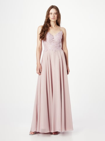 mascara Evening dress in Pink: front