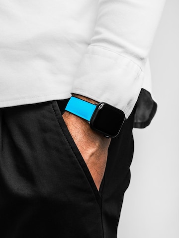 HIRSCH Armbänder - Reloj digital 'Arne for Apple Watch' en azul