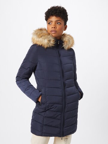 ONLY Winter coat in Blue: front