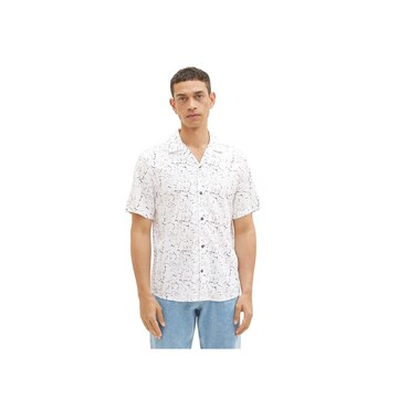 TOM TAILOR - Regular Fit Camisa em branco: frente