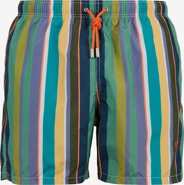 Shorts de bain 'UOMO' Gallo en vert : devant