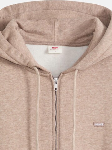 LEVI'S ® Sweatshirt 'LEVI'S EVERYDAY FUUL ZIP HODDIE FELPA'‌ in Beige
