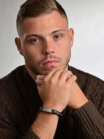 Akzent Bracelet 'Najya' in Black: front