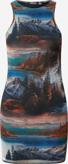 Nasty Gal Robe en bleu / mélange de couleurs, Vue avec produit