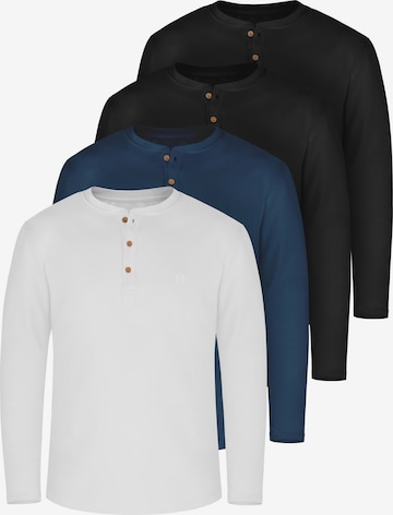T-Shirt 'Neuville' normani en bleu : devant