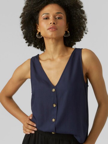 VERO MODA - Blusa 'BUMPY' em azul