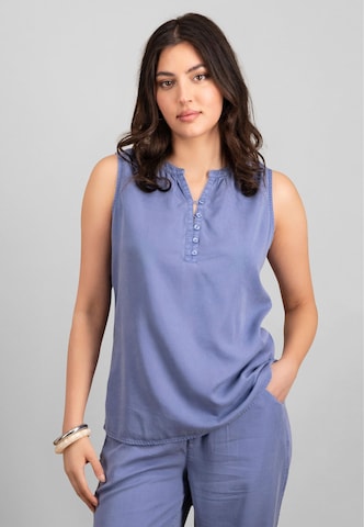 FYNCH-HATTON Blouse in Blauw: voorkant