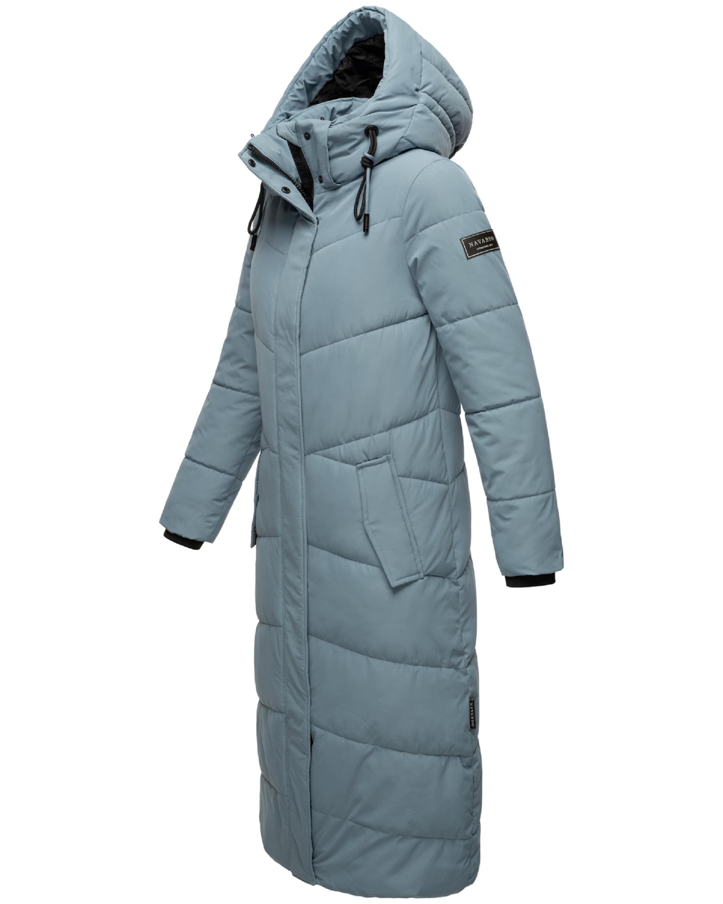 NAVAHOO Χειμερινό παλτό 'Hingucker XIV' σε μπλε