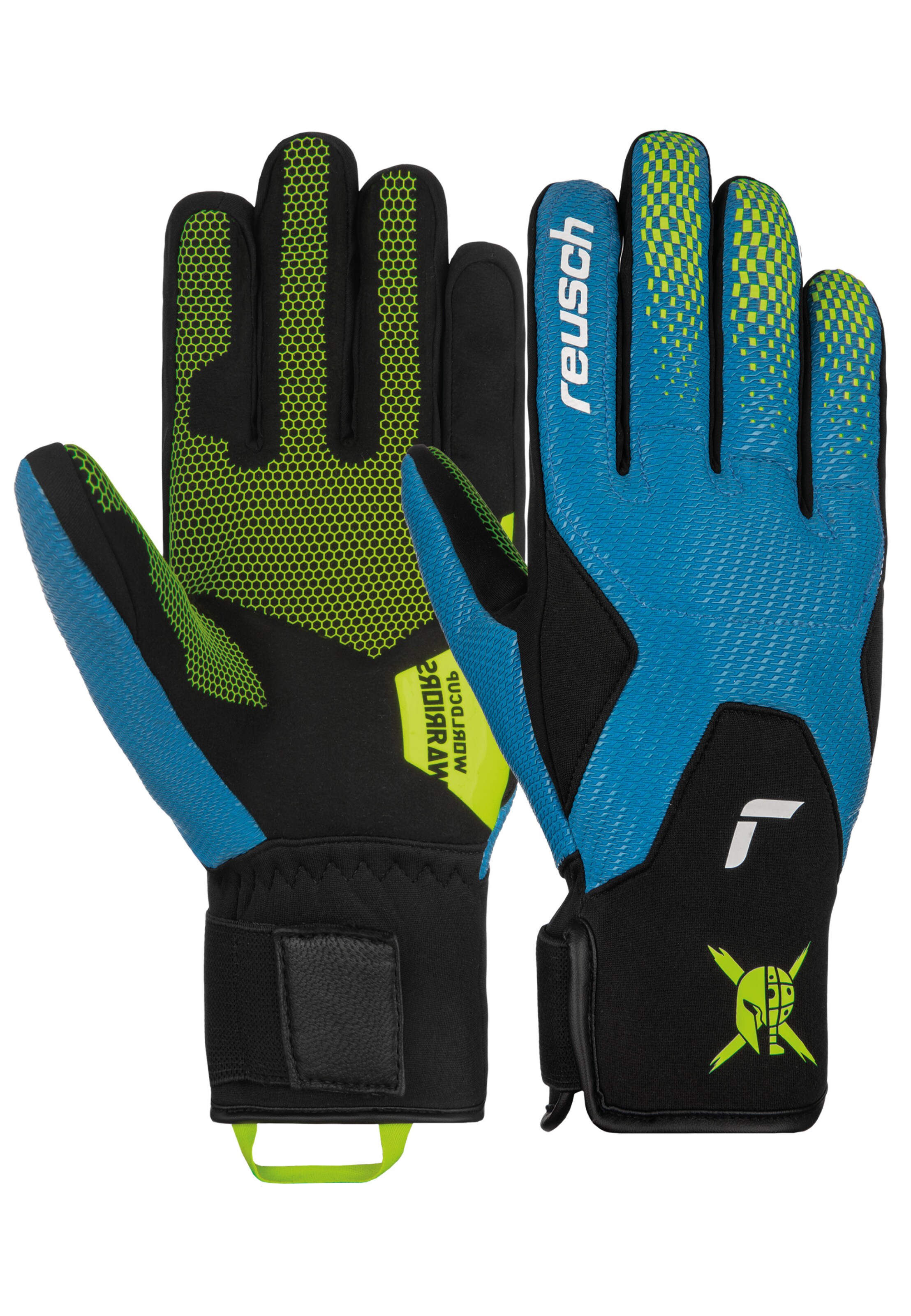 REUSCH Sporthandschuhe 'Worldcup Warrior Speedline' in Blau: Vorderseite