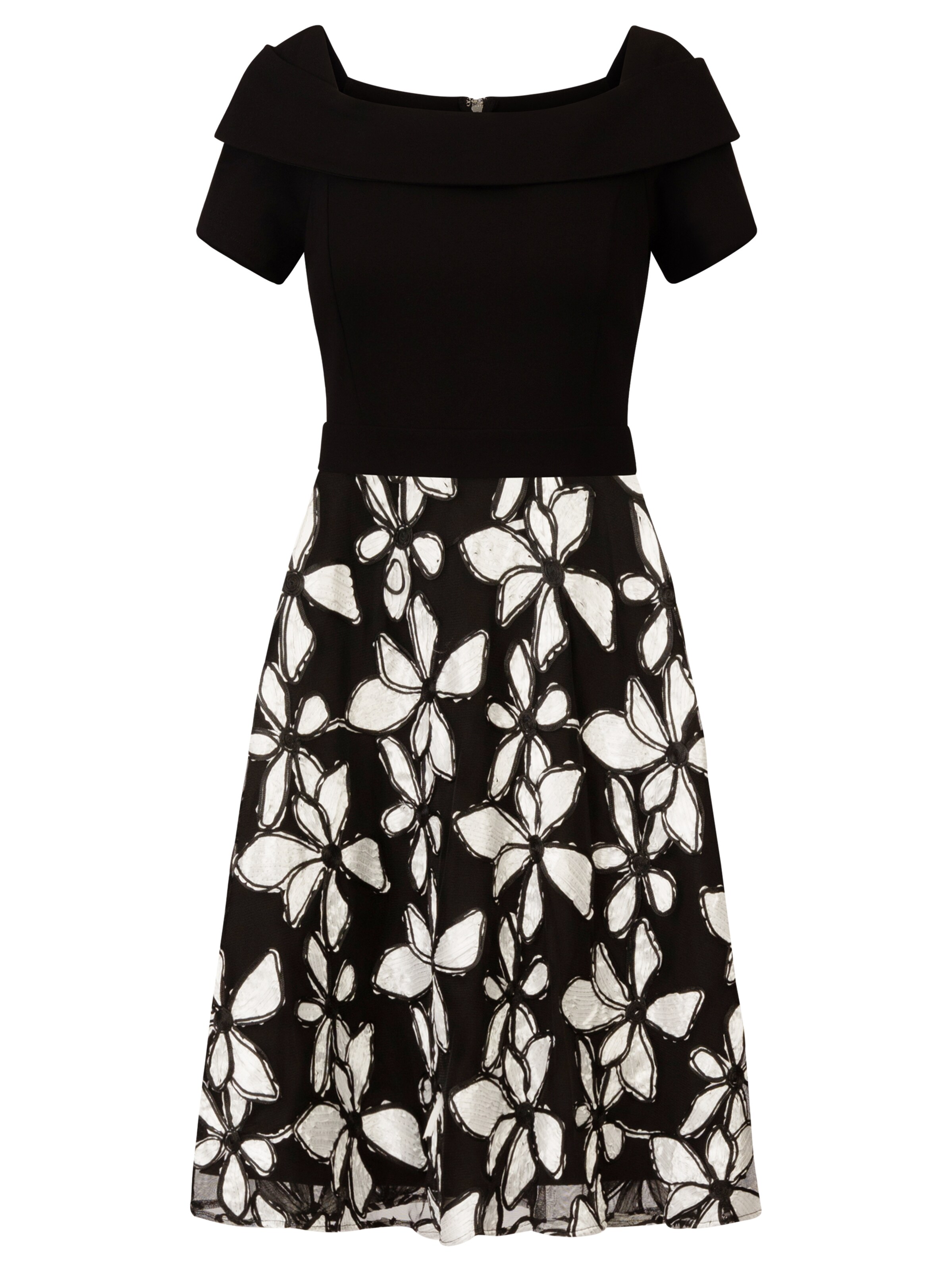 Kraimod Kokteilové šaty - Čierna: predná strana