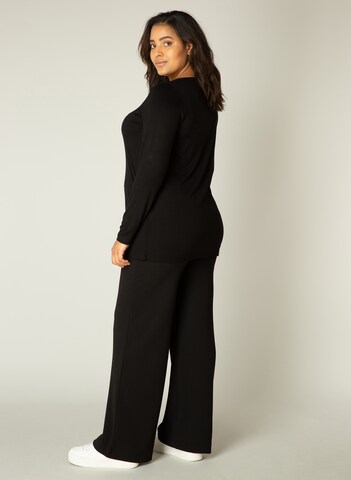 BASE LEVEL CURVY Shirt 'Alize' in Black