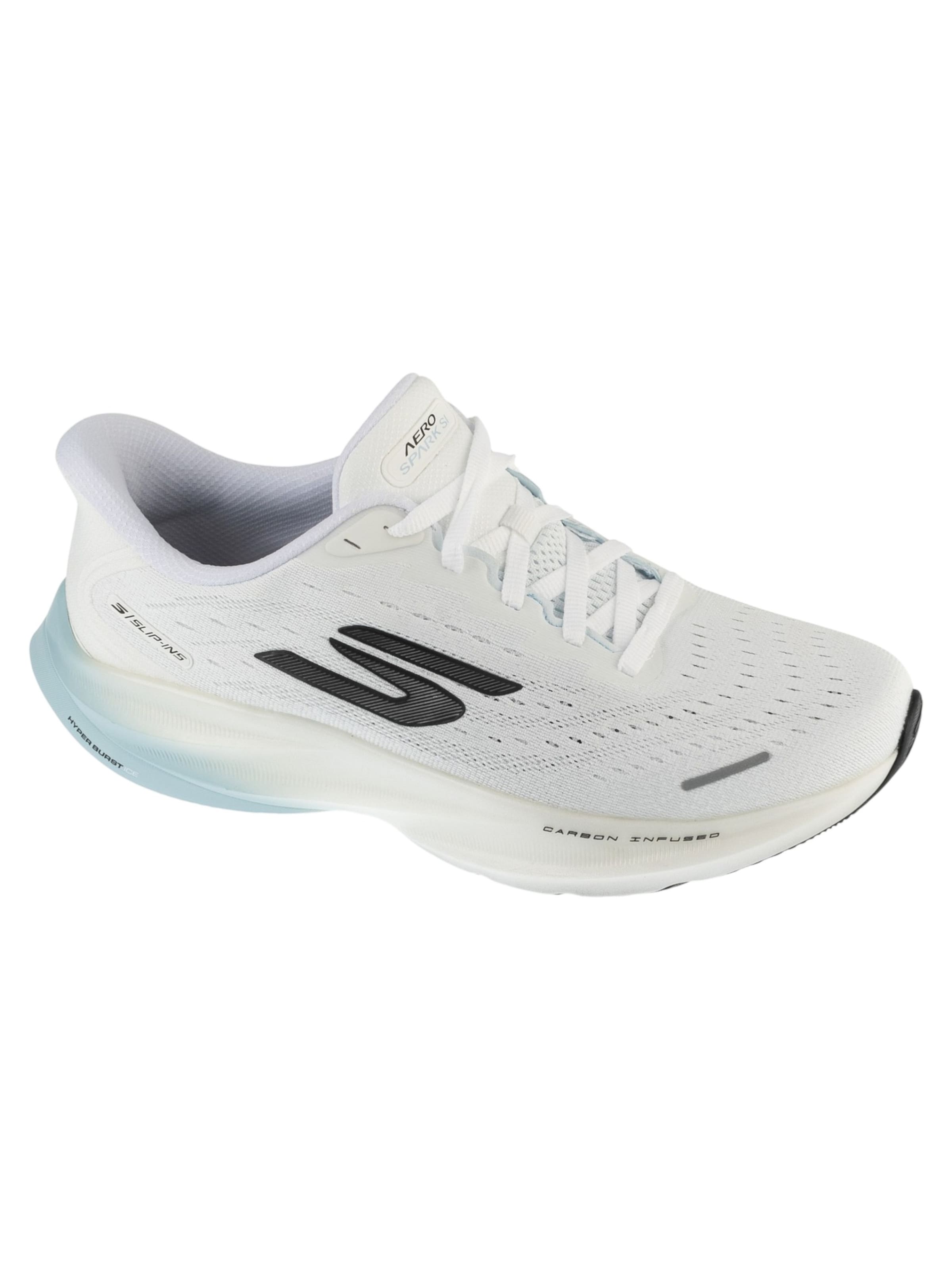 SKECHERS Running Shoes 'Skechers Slip-Ins: SKX Aero Spark' in White: front