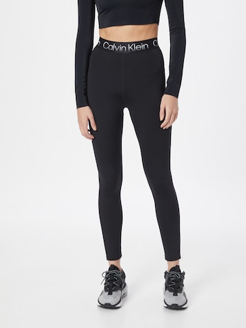 Calvin Klein Performance Sportnadrágok - fekete: elől