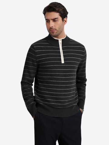 Pull-over Vantory en noir : devant