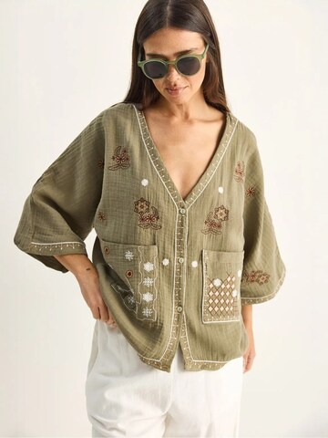 Bianco Lucci Shirt 'Hemden' in Groen