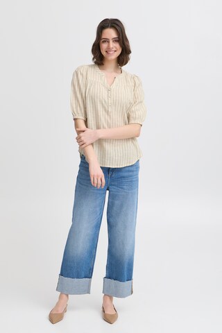 Fransa Blouse 'FXBONNIE' in Beige