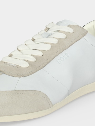 BOSS Låg sneaker 'Solenne' i vit