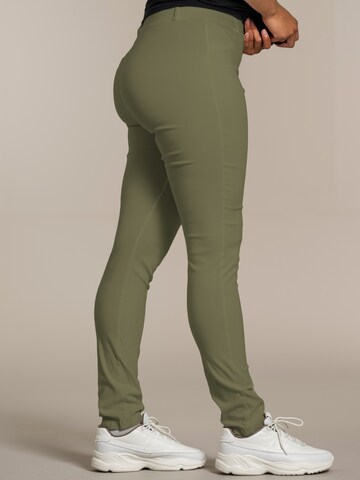 SANDGAARD Skinny Leggings 'Copenhagen' in Green