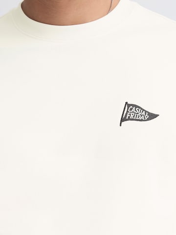 Casual Friday - Pullover ' CFSkovlund ' em branco