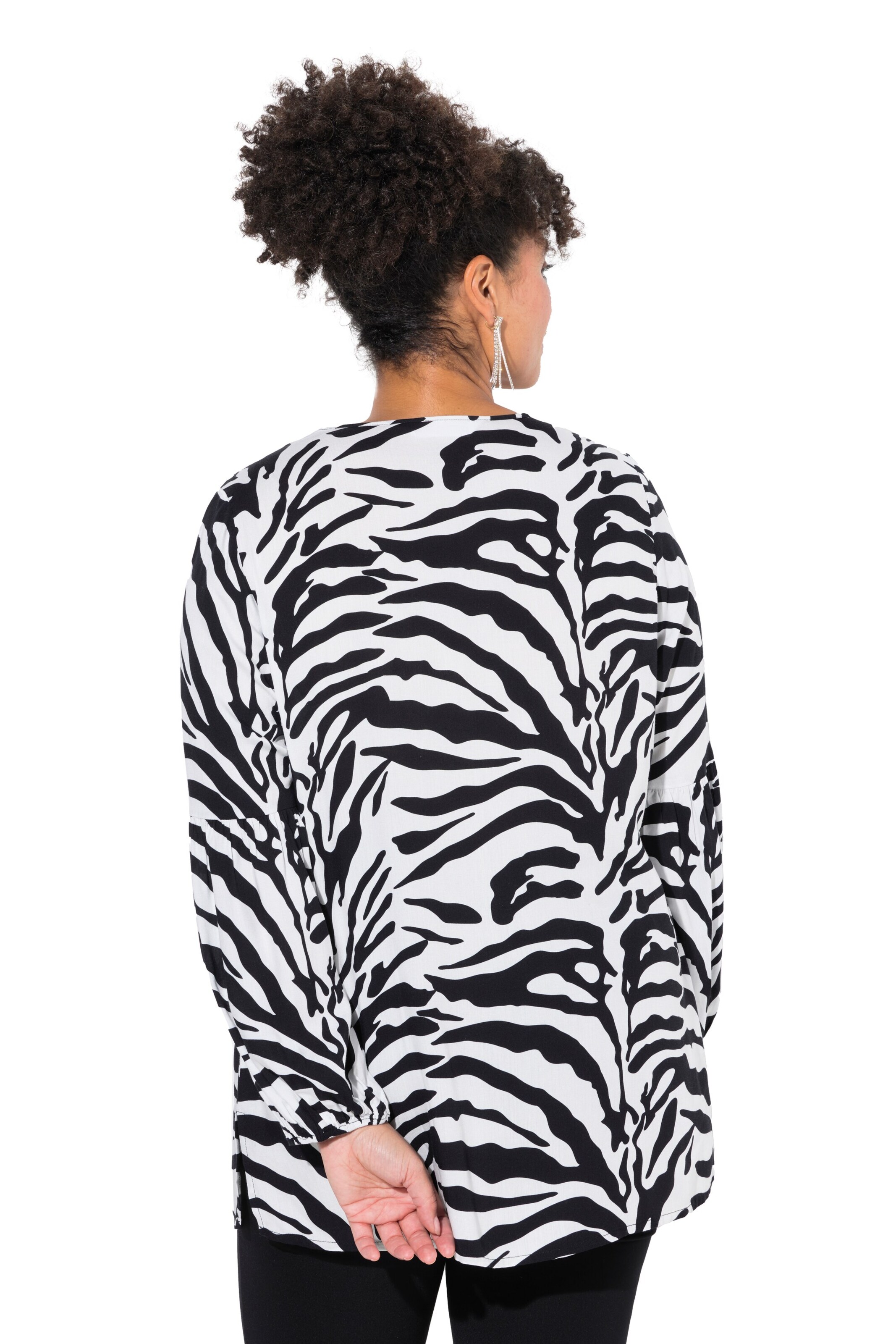 MIAMODA Blouse in White