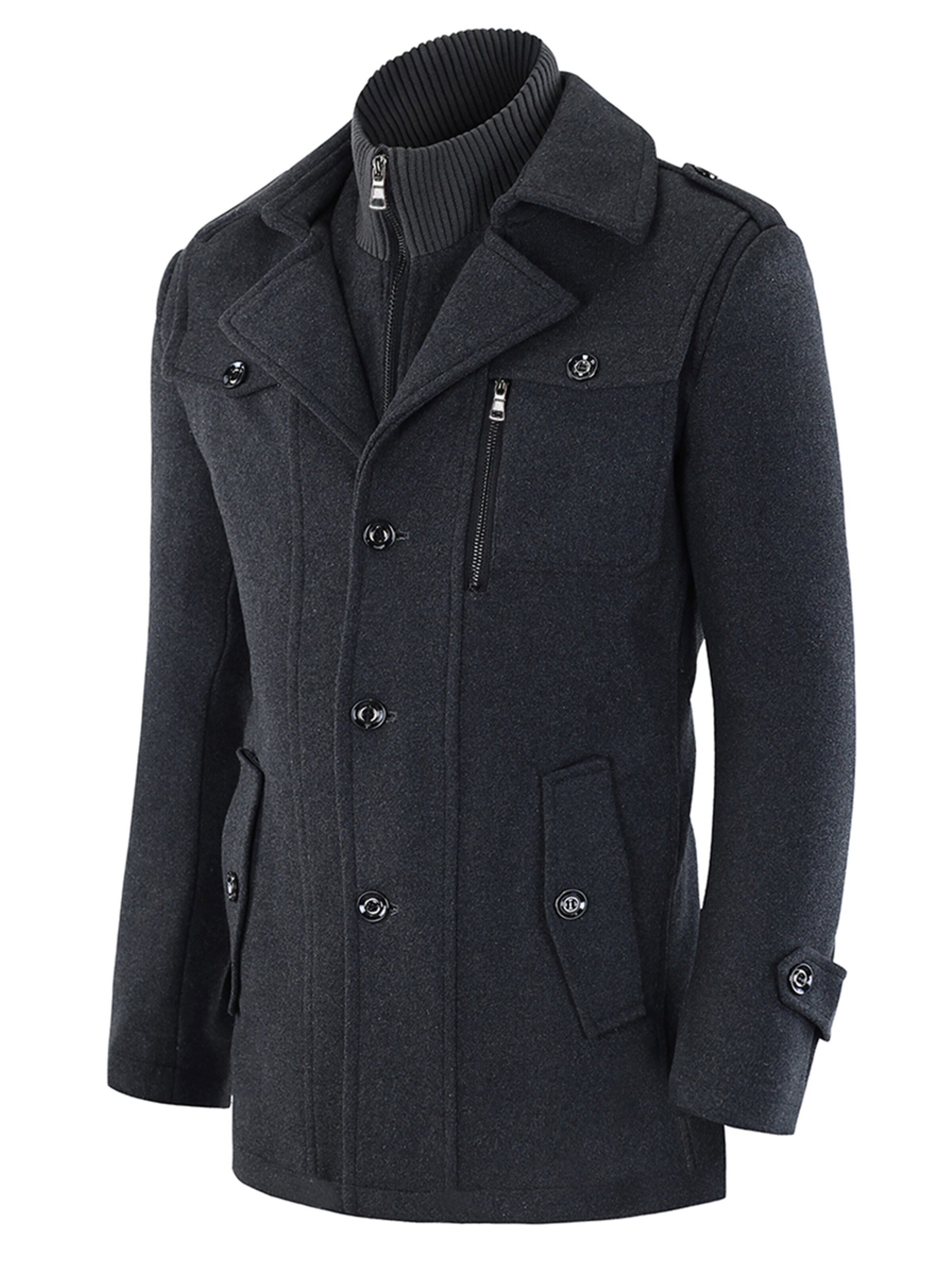 Youthup Winter Coat in Grey