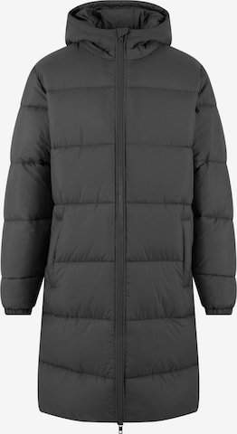 Urban Classics Зимно палто в сиво: отпред
