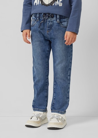 Regular Jean 'Pelle' s.Oliver en bleu : devant