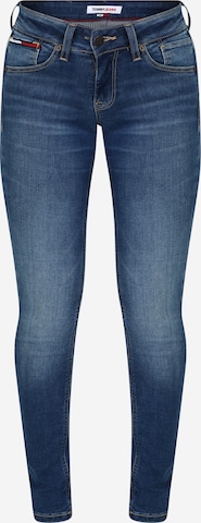 Tommy Jeans Skinny Jeans 'SCARLETT' in Blauw: voorkant