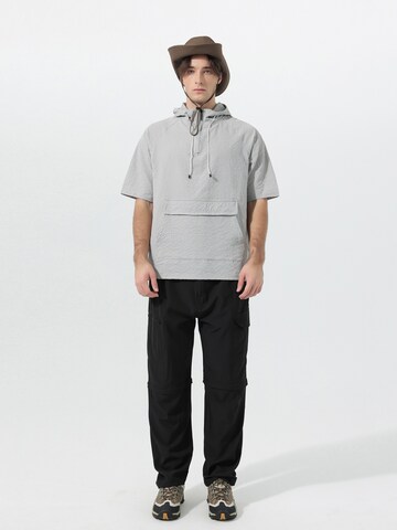 YOUTHUP Shirt 'Kopffrei' in Grey