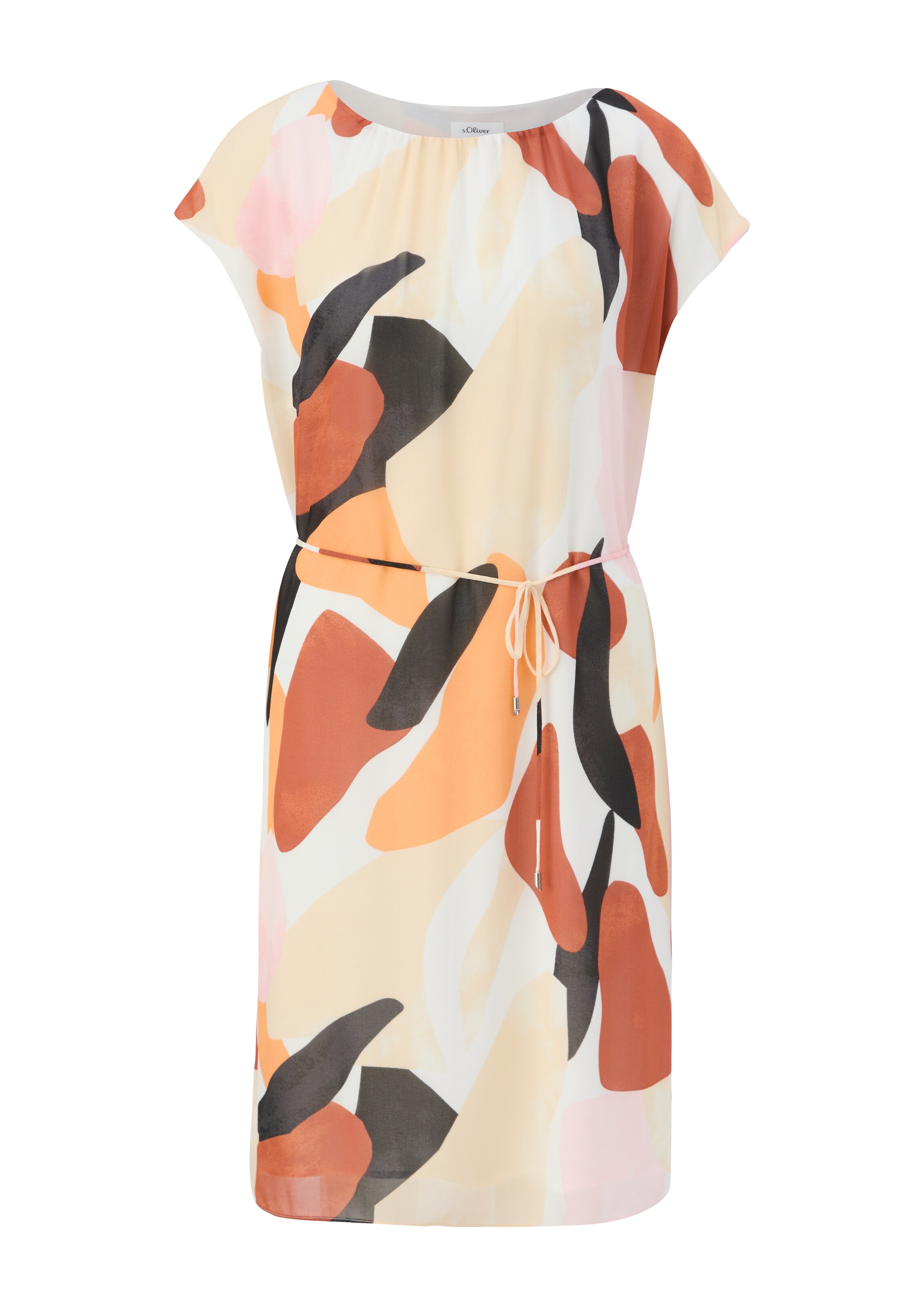 Robe d’été s.Oliver BLACK LABEL en beige : devant