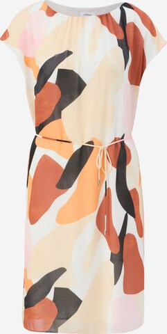 s.Oliver BLACK LABEL Dress in Beige: front