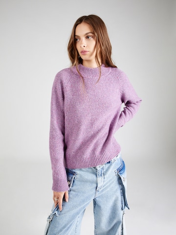 Brava Fabrics Sweater in Purple: front