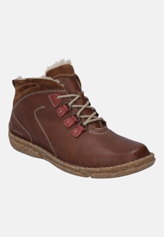 JOSEF SEIBEL Lace-up shoe 'Neele 57' in Brown