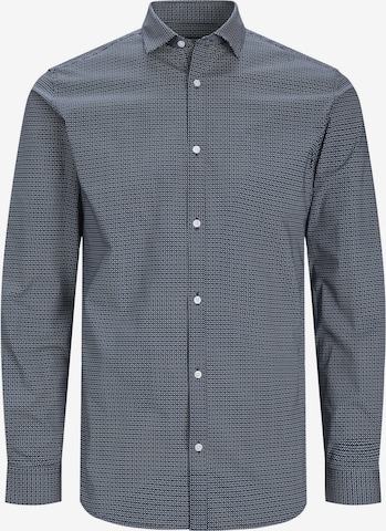 Chemise 'Blackpool' JACK & JONES en bleu : devant