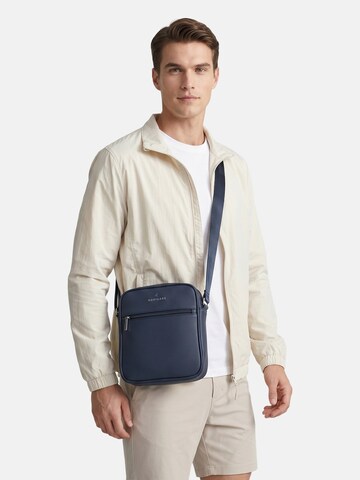 Borsa a tracolla 'Borsa a Tracolla Uomo Navigare - Poliestere Chiusura Zip' di Navigare in blu