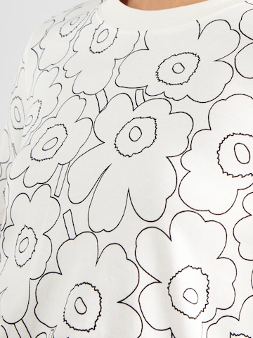 balta Marimekko Marškinėliai