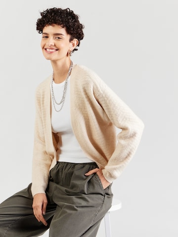 Cardigan 'Rowan' ABOUT YOU en beige : devant