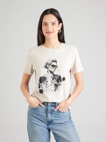 ONLY Póló 'ONLKITA' - szürke: elől