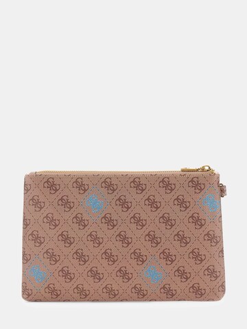 GUESS Clutch 'Milano' in Braun