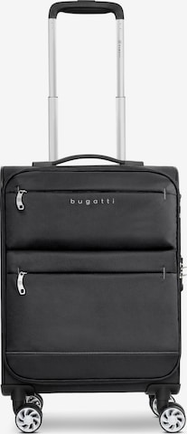 Trolley 'Go Light' di bugatti in nero: frontale