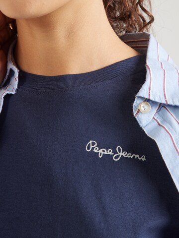 Pepe Jeans T-Shirt 'TOM' in Blau