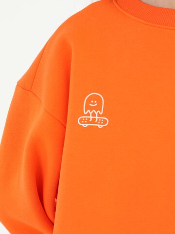 MISH Sweatshirt 'Freya' in Orange