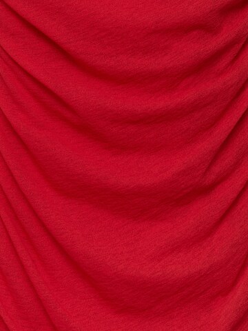 Pull&BearKoktel haljina - crvena boja