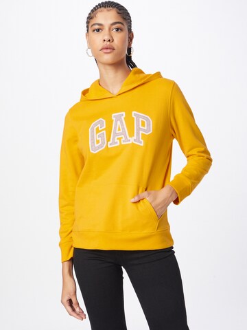 Gap Tall Sweatshirt in Yellow: front