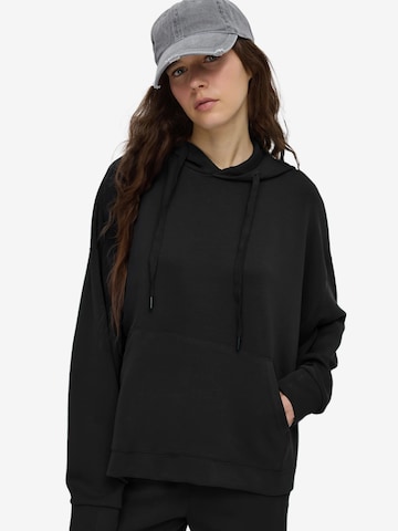 No Matter What Sweatshirt in Schwarz: Vorderseite