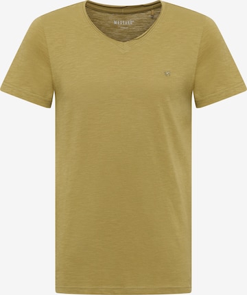 MUSTANG T-Shirt 'Amado ' in Grün: Vorderseite