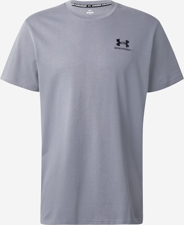 UNDER ARMOUR Performance shirt in Grey: front