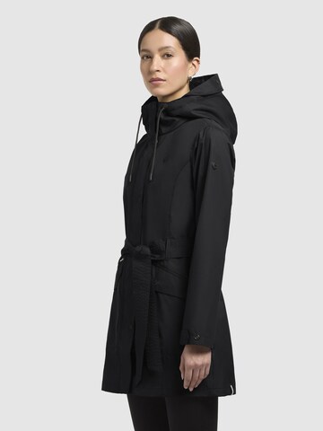 Veste mi-saison ' MOSTI ' khujo en noir
