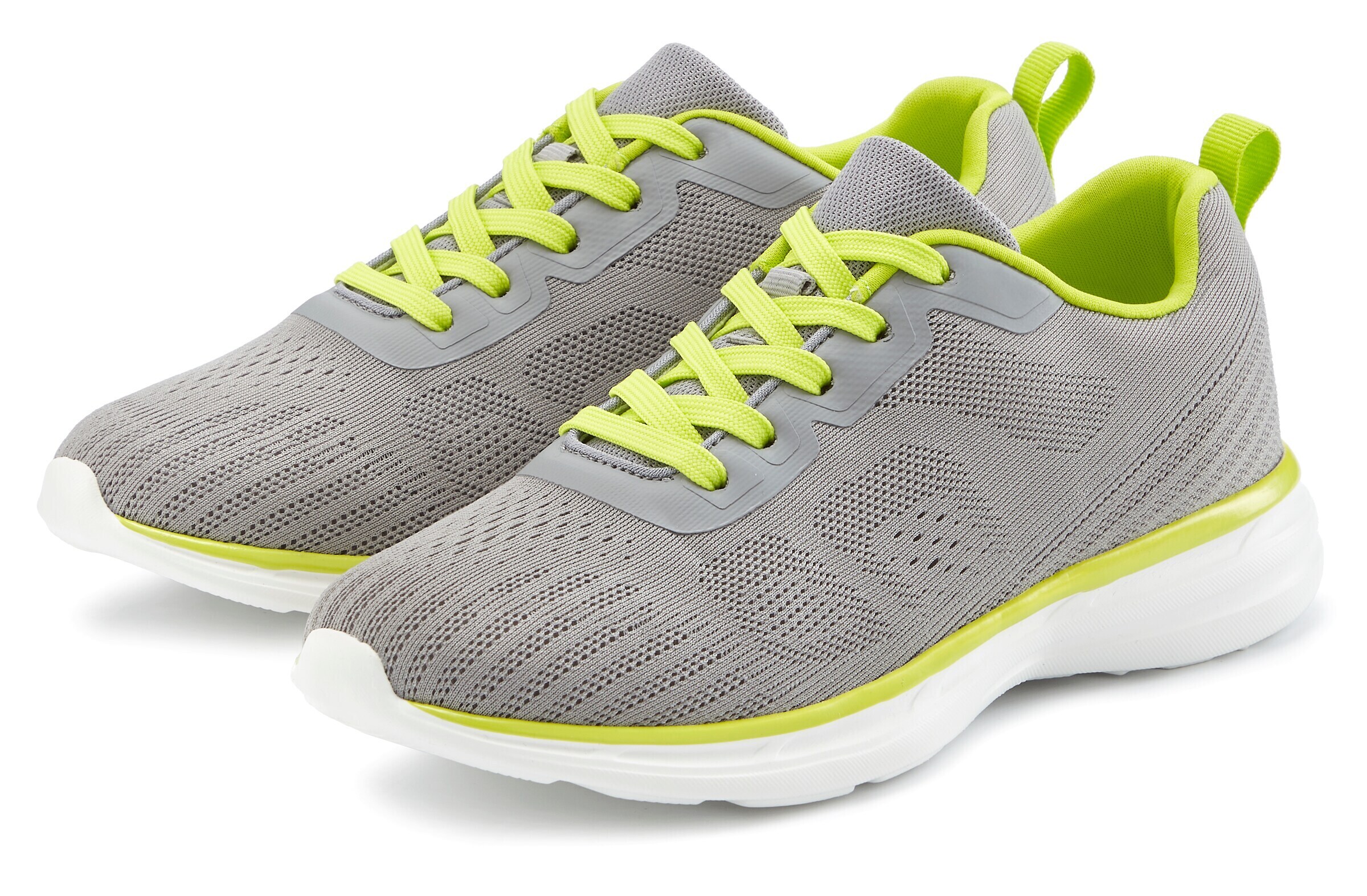 LASCANA Sneaker in Grau