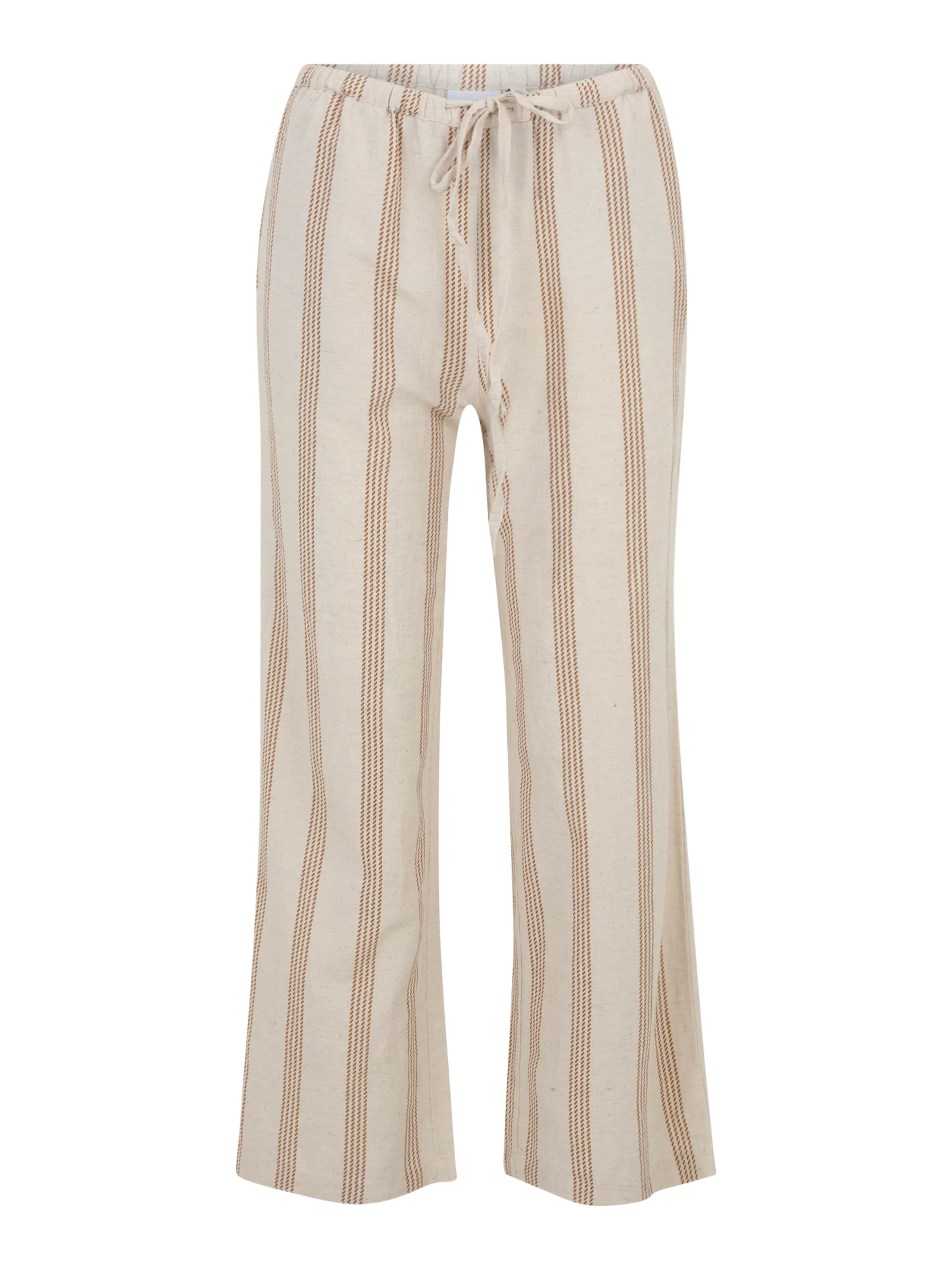 Vila Petite Loose fit Pants in Beige: front